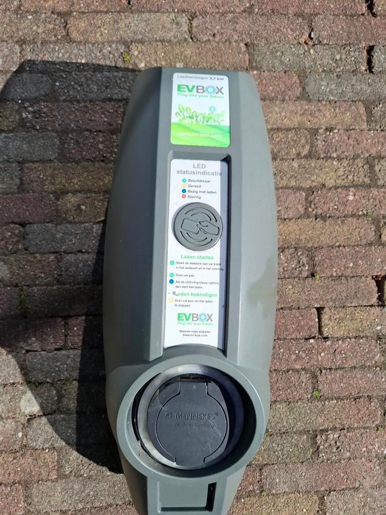 EV Box 3.7kW 1 Fase Laadpaal / Wallbox Aansluiting type, Ophalen of Verzenden, Laadpaal