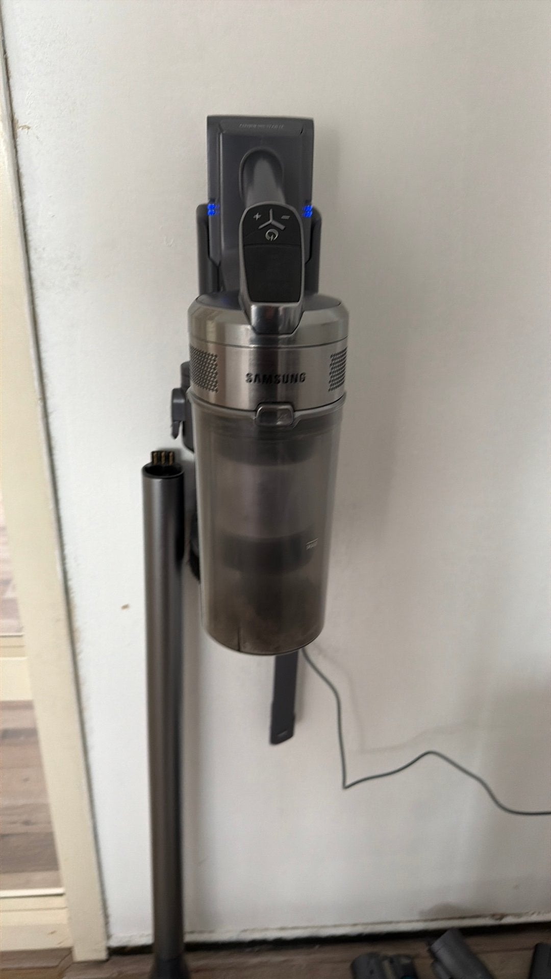Draadloze samsung stofzuiger, Witgoed en Apparatuur, Stofzuigers, Ophalen, Zo goed als nieuw