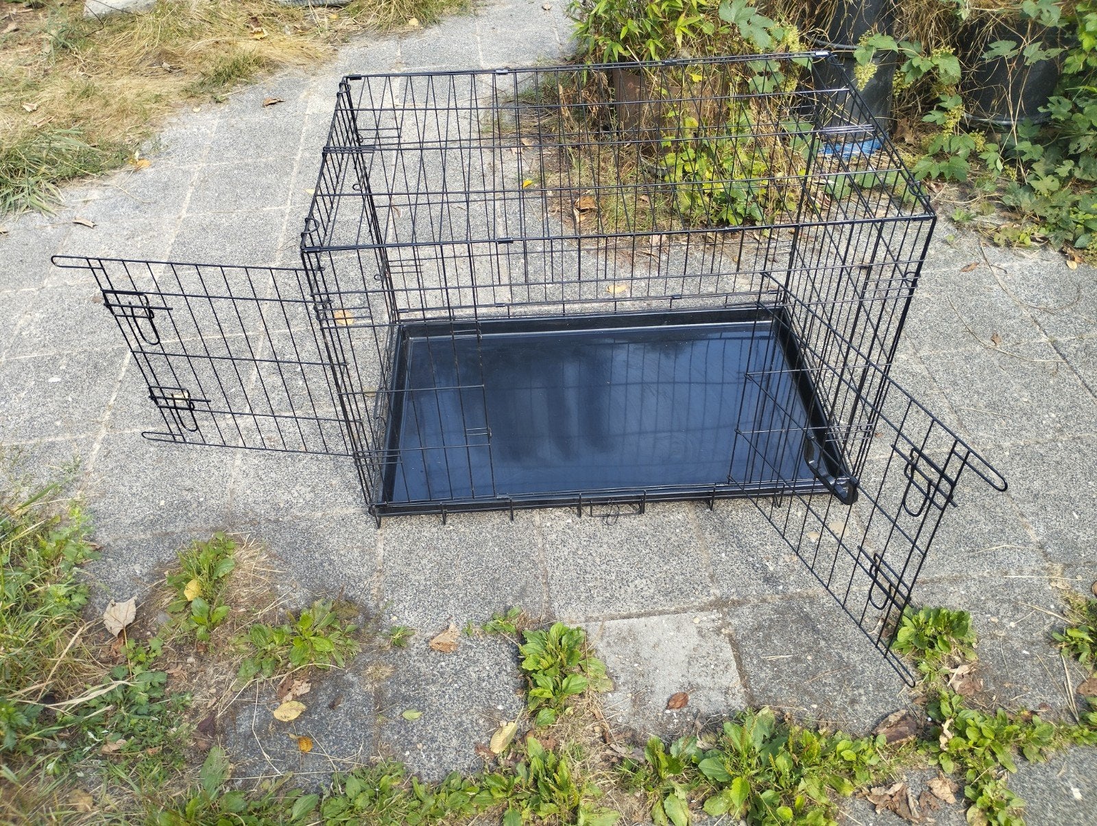 honden bench reisbench Autobench werpkist 92 Lx57 b x64cm h, Ophalen, Gebruikt