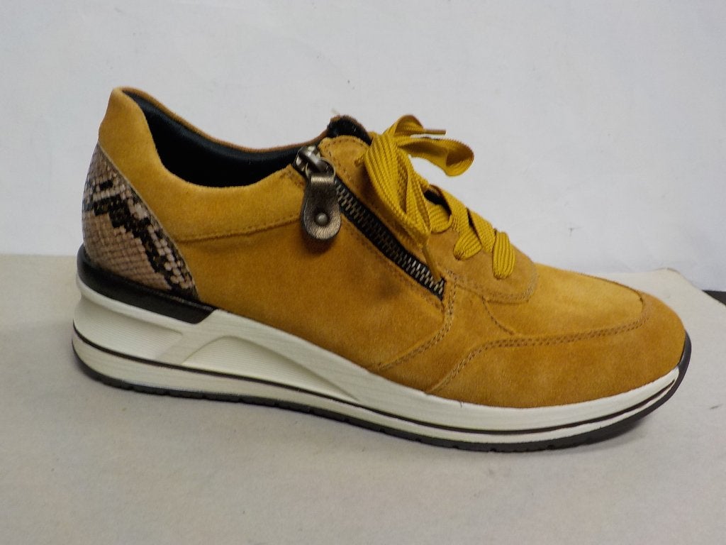 Oker gele sneakers Remonte maat 41, Geel, Nieuw, Ophalen of Verzenden, Sneakers of Gympen
