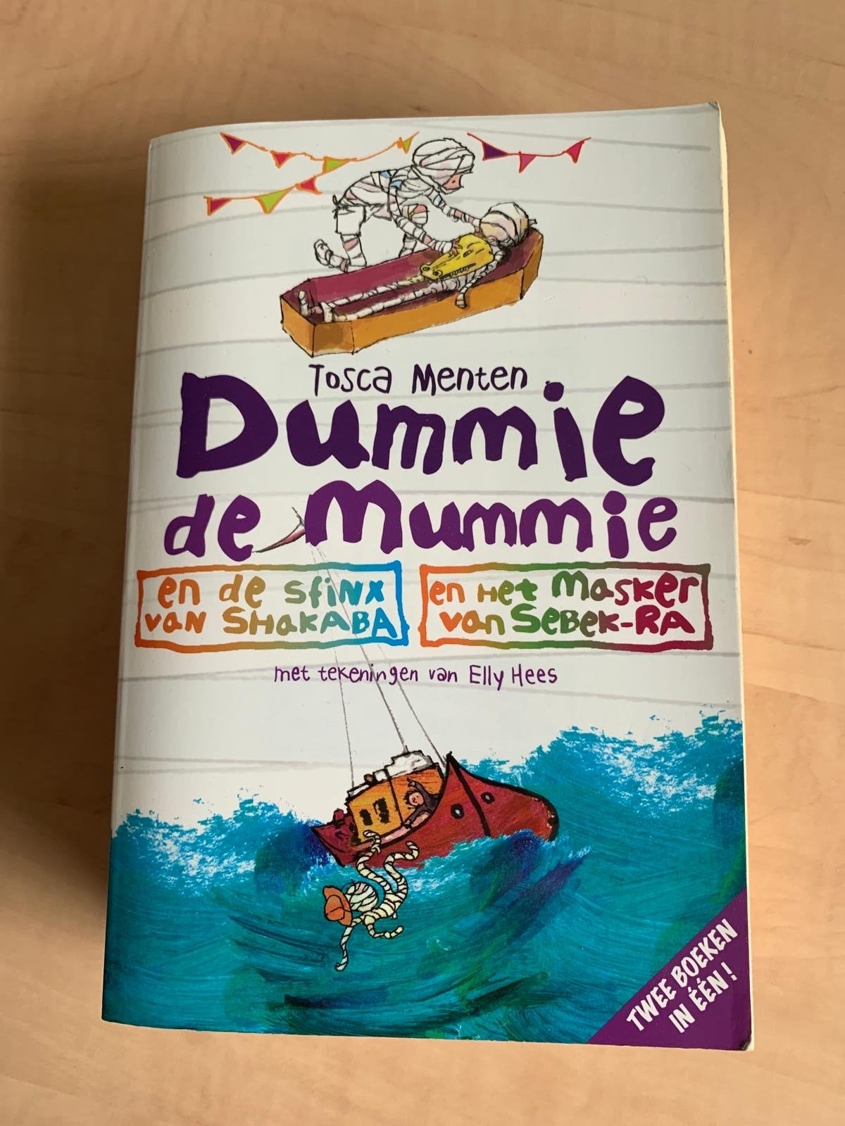 Dummie de Mummie: De Sfinx & Het Masker van Sebek-Ra, Ophalen of Verzenden, Zo goed als nieuw, Fictie algemeen