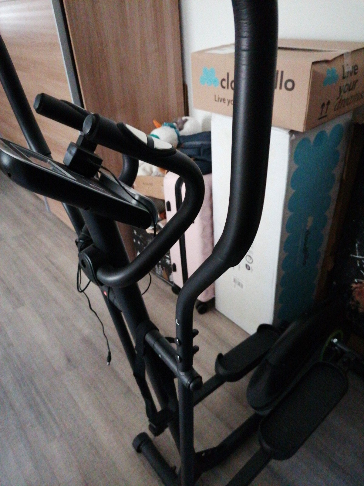 Zo goed als nieuwe Stepper voor thuisworkouts, Sport en Fitness, Ophalen, Stepapparaat, Zo goed als nieuw, Metaal