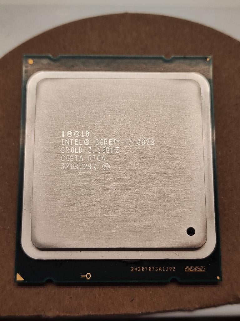 Intel Core i7-3820 Processor, Computers en Software, Processors, Gebruikt, 4-core, Ophalen of Verzenden, Intel Core i7