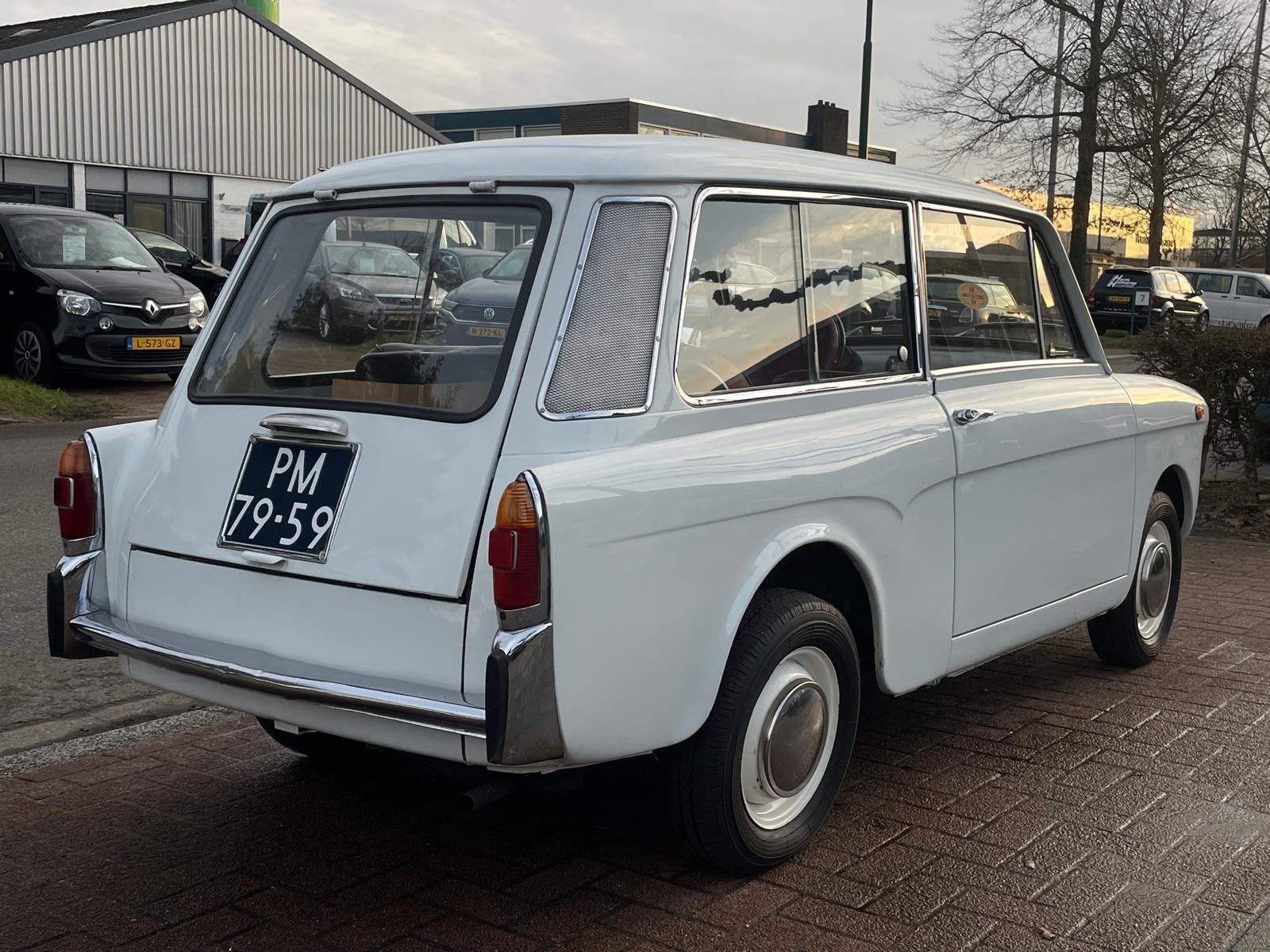 Autobianchi BIANCHINA PANORAMICA 120 B Italiaanse klassieker, Auto's, Gebruikt, Wit, Bedrijf, Geïmporteerd