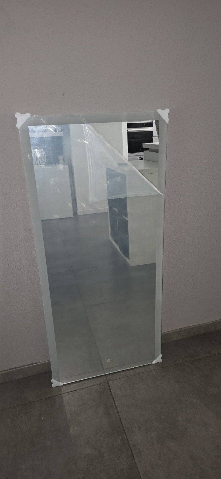 2 prachtige badkamer ledspiegels, Huis en Inrichting, Ophalen, Minder dan 50 cm, Nieuw, Minder dan 100 cm
