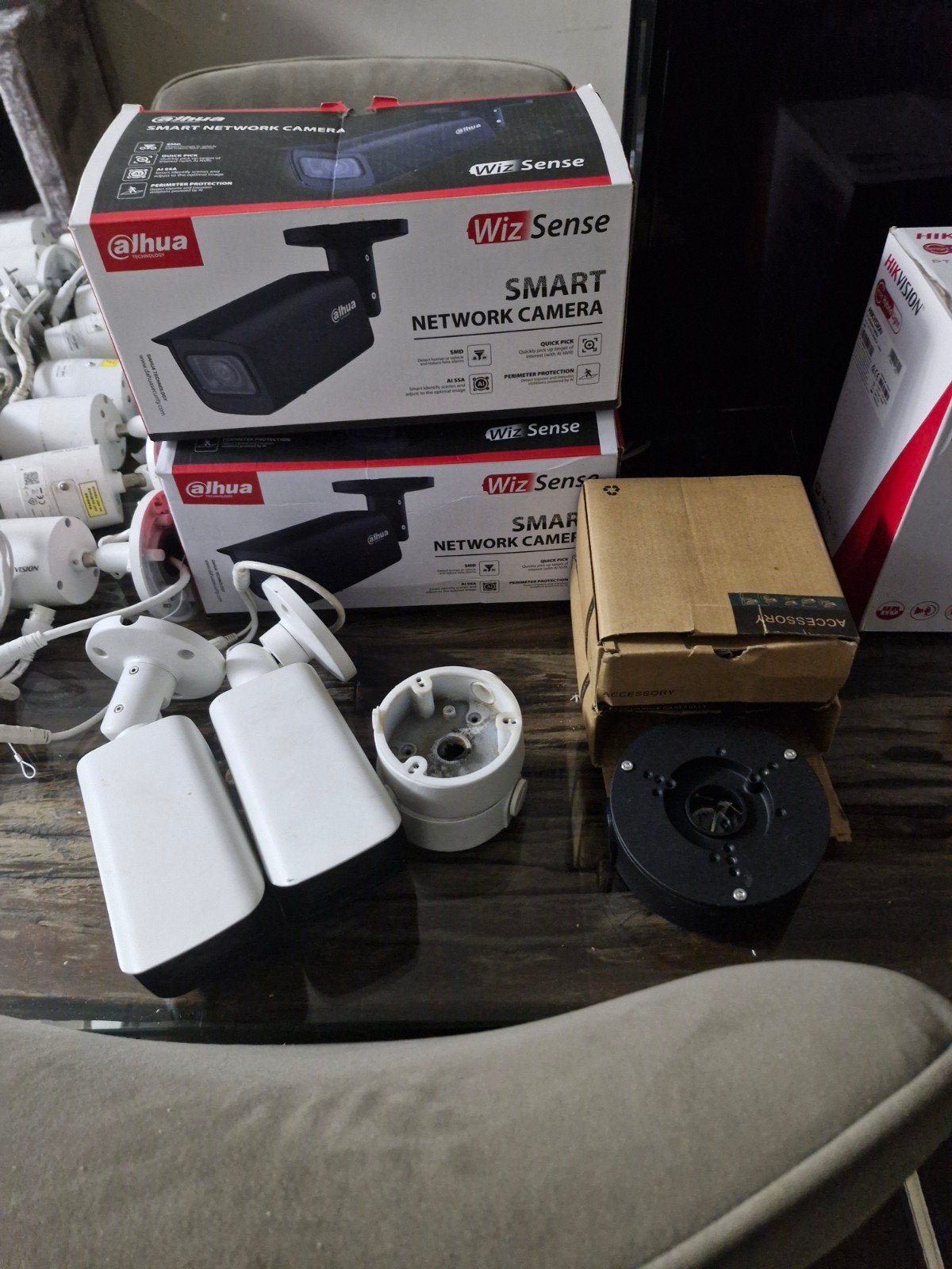 Dahua IP Camera Zoom DH-IPC-HFW3441T-ZAS-S2-B 4MP WizSense, Audio, Tv en Foto, Ophalen of Verzenden, Nieuw, Buitencamera