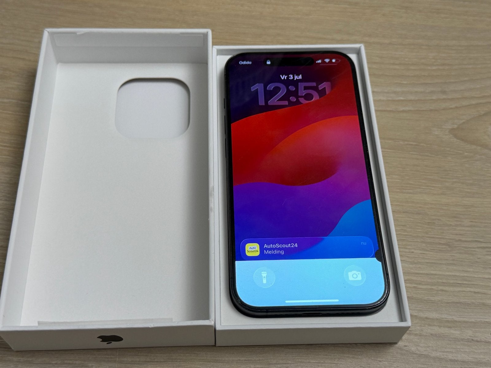 Apple iPhone 15 Pro 256GB Zwart, Telecommunicatie, Mobiele telefoons | Apple iPhone, Zwart, IPhone 15 Pro Max, Zo goed als nieuw