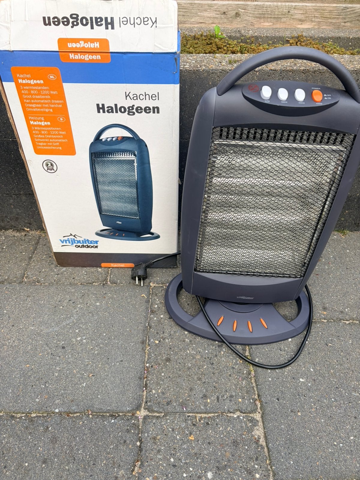 Hallogeen kachel, Ophalen, Gebruikt