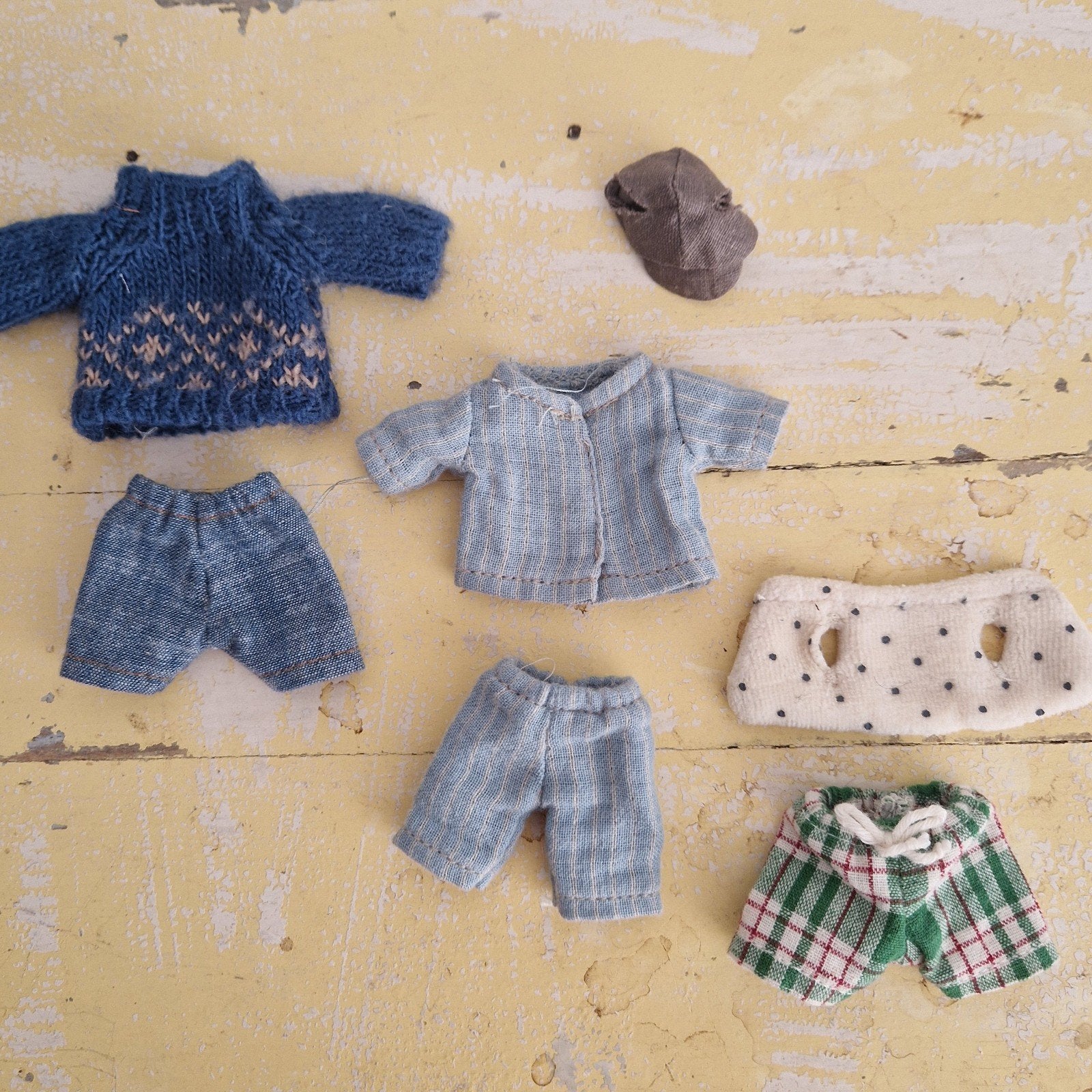 maileg kleine en grote broer kleding set, Ophalen of Verzenden, Zo goed als nieuw, Poppenhuis