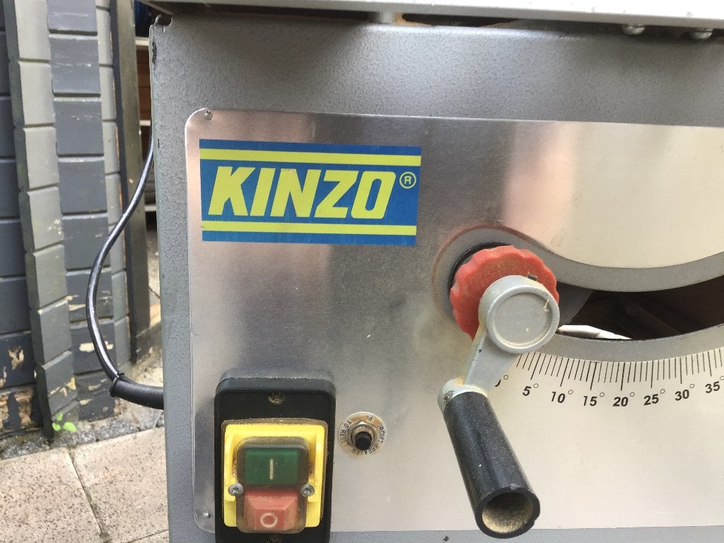 Zaagtafel kinzo, Doe-het-zelf en Verbouw, Gereedschap | Zaagmachines, Ophalen, Gebruikt, Cirkelzaag, 30 tot 70 mm