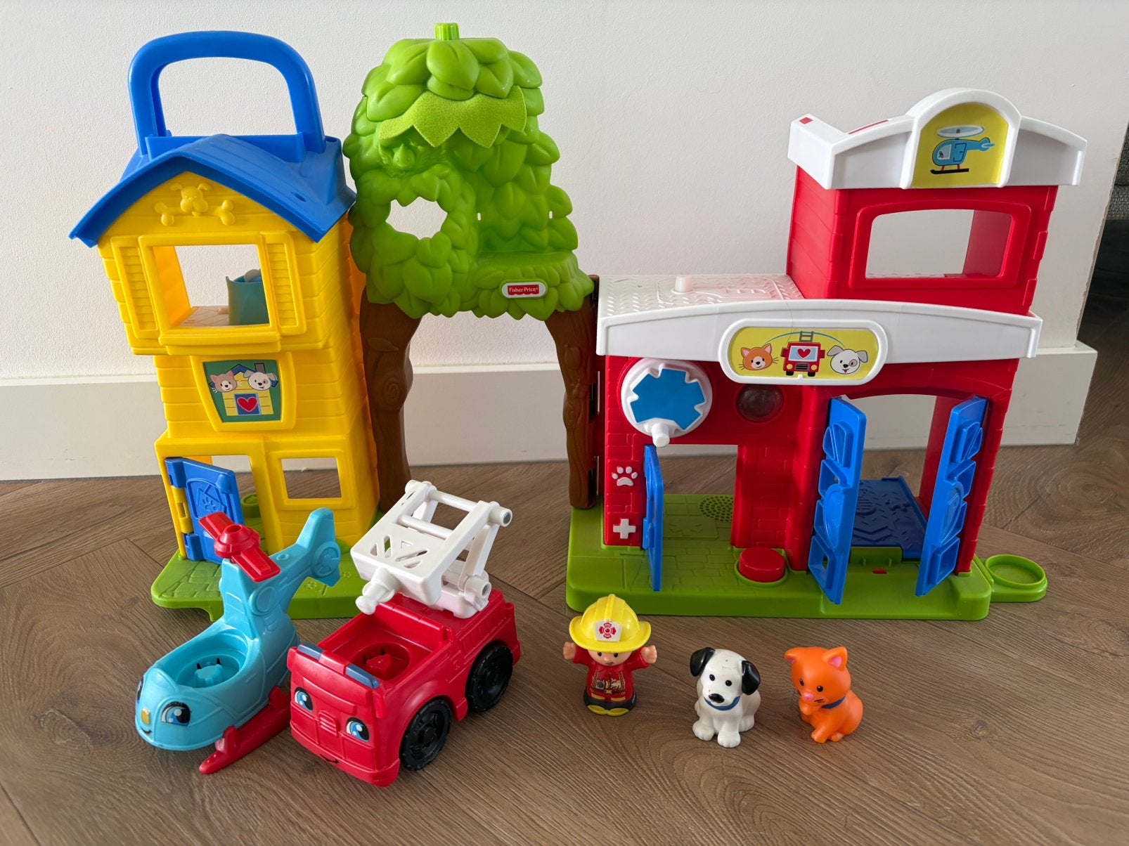 Dierenhelpers van Little People, Fisher Price, Ophalen of Verzenden, Zo goed als nieuw, Speelset