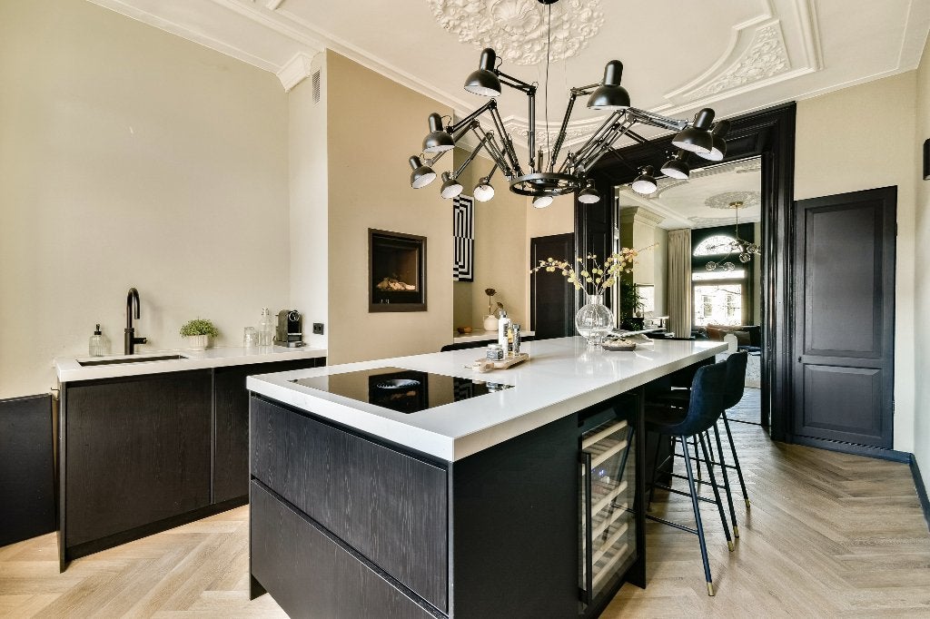 Spider Hanglamp, Ophalen, Zo goed als nieuw, Metaal