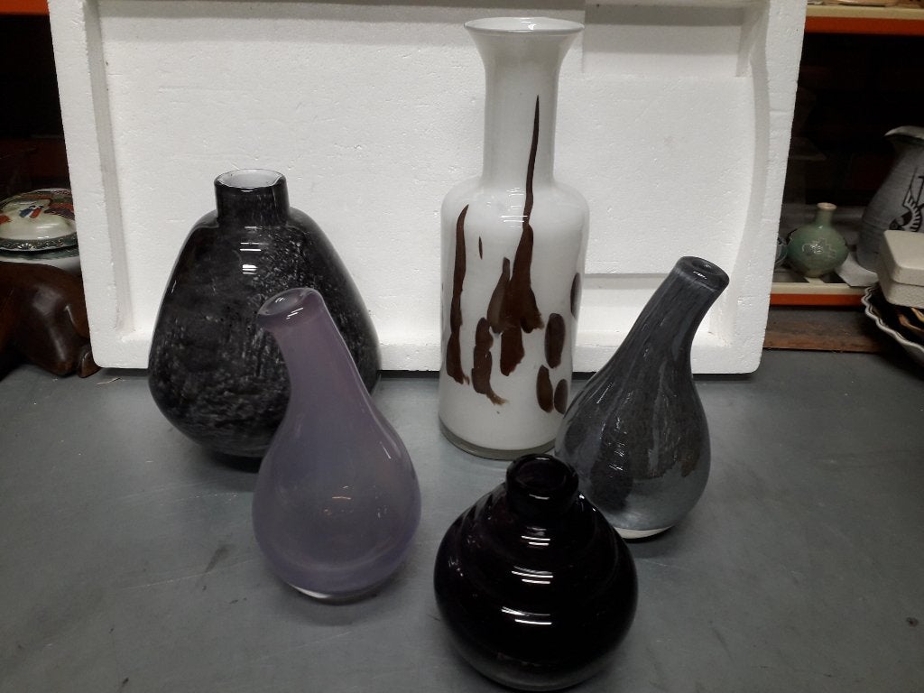 5 PRACHTIGE VINTAGE FIDRIO DESIGN VAZEN ( per stuk te koop, Ophalen of Verzenden