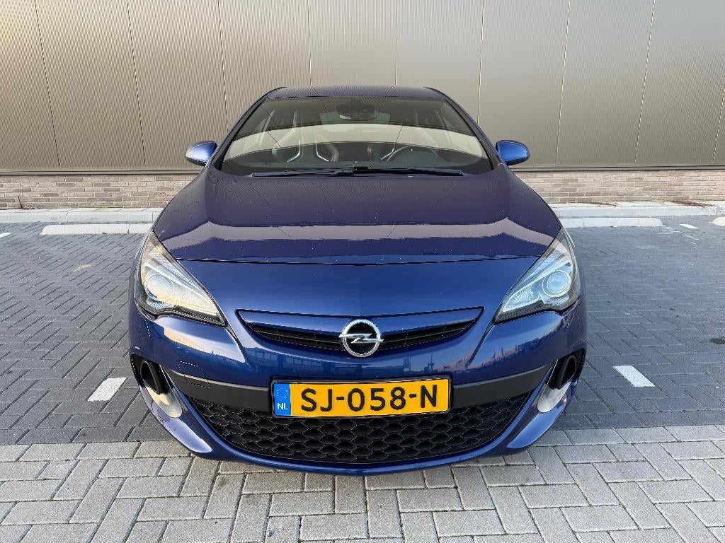 Opel Astra J OPC 380+ pk professioneel getuned, Auto's, 1998 cc, Zwart, 4 cilinders, Blauw