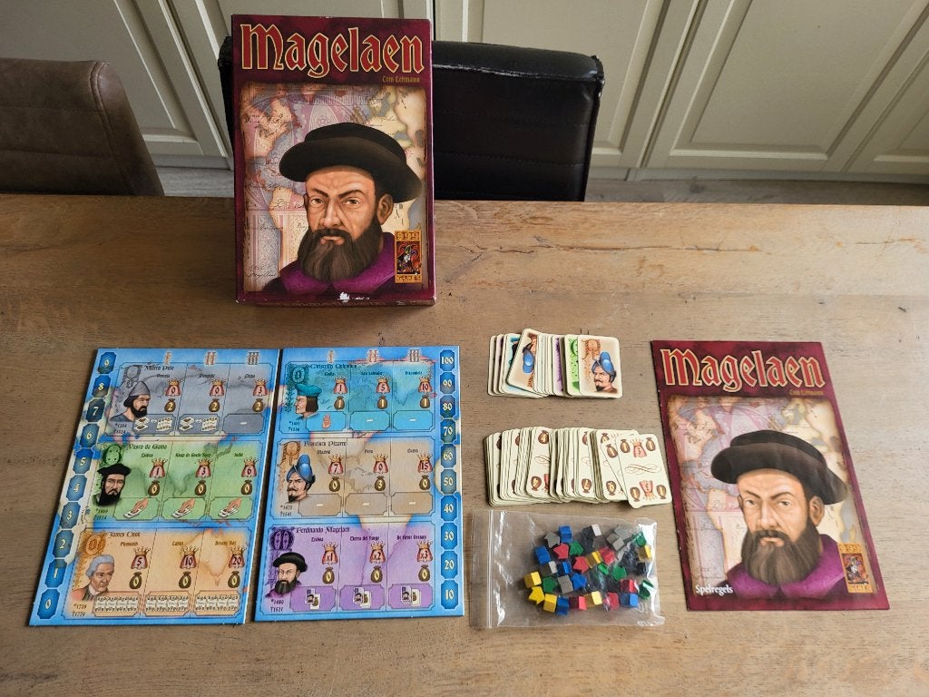 Magellaen bordspel van 999 Games, Een of twee spelers, Ophalen of Verzenden, Zo goed als nieuw, 999 Games