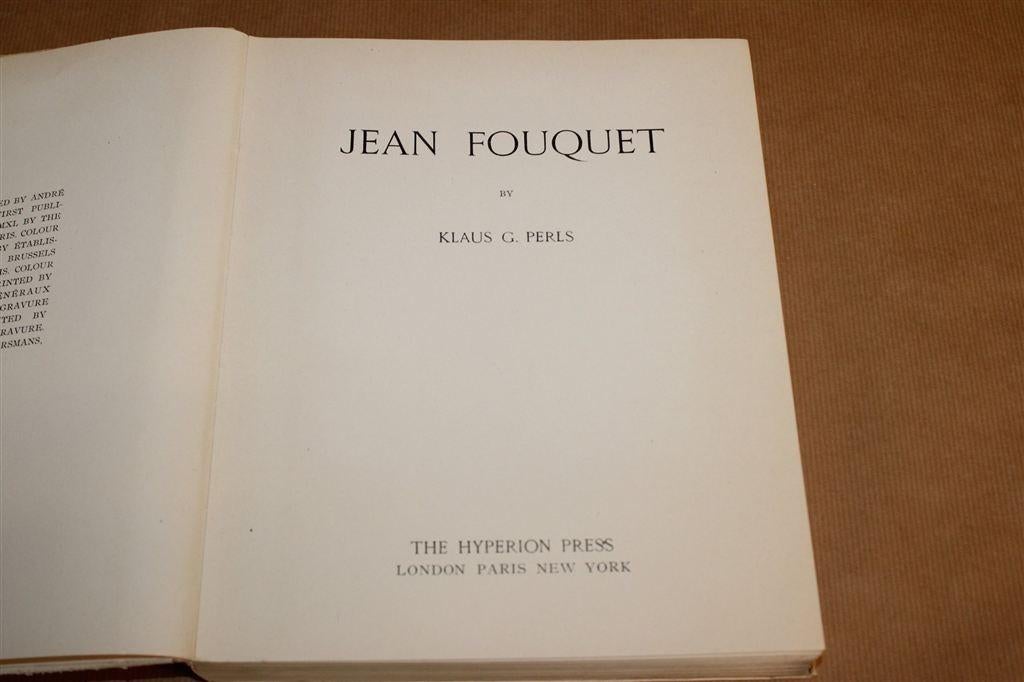 Jean Fouquet — Perls, Complete Works, Vintage Kunstboek 1940, Ophalen of Verzenden, Gelezen