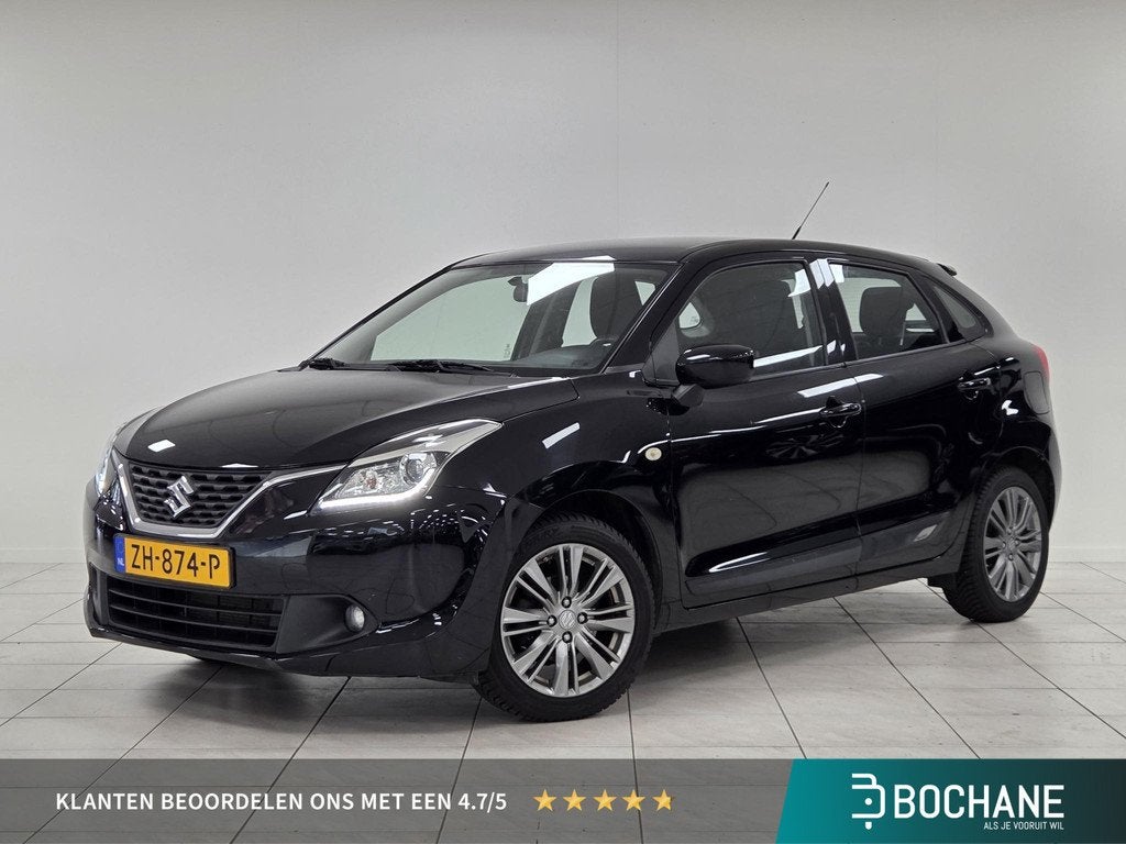 Suzuki Baleno 1.2 Exclusive Automaat, Stof, Gebruikt, 4 cilinders, Met garantie (alle)