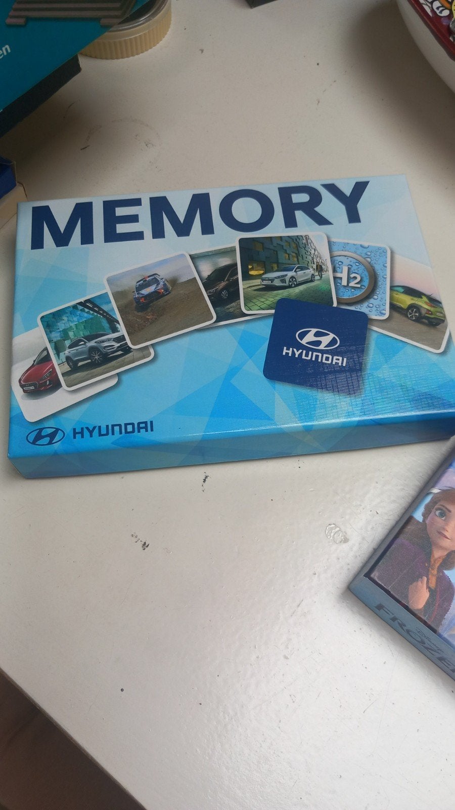 Hyundai Memory Spel - Auto's en H2 Thema, Een of twee spelers, Ophalen of Verzenden, Zo goed als nieuw, Hyundai