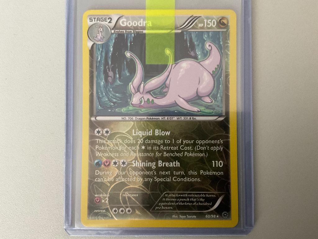 Goodra - XY - Ancient Origins - 60/98 (Reverse Holo), Verzenden, Zo goed als nieuw, Losse kaart