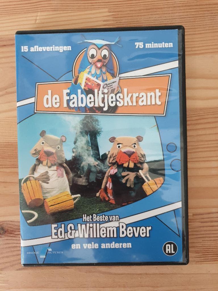 DVD - De Fabeltjeskrant - Het beste van Ed & Willem Bever, Alle leeftijden, Ophalen of Verzenden, Gebruikt, Film