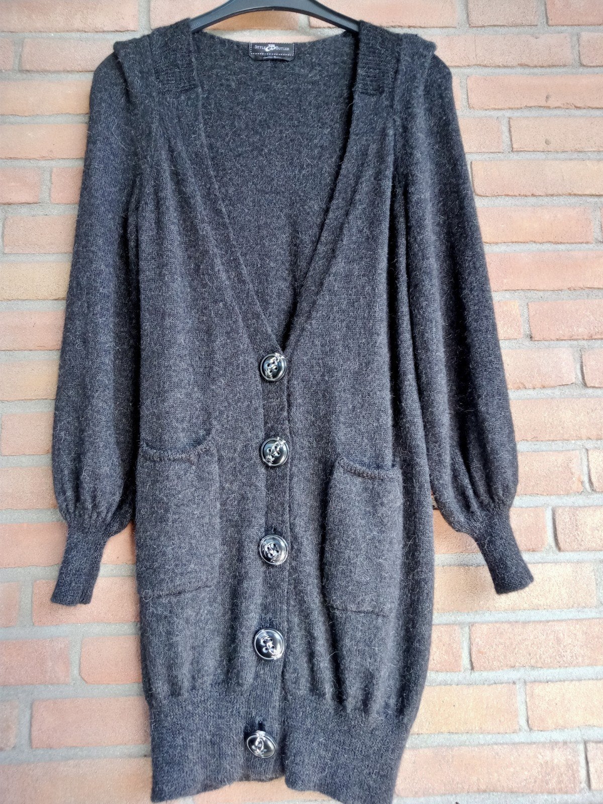 Stijlvol Grijs super fine Alpaca100% Vest - Maat S, Kleding | Dames, Style Butler, Ophalen of Verzenden, Zo goed als nieuw, Maat 36 (S)
