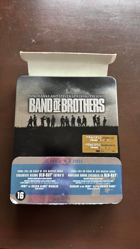 Band of Brothers tinbox, Ophalen of Verzenden, Zo goed als nieuw
