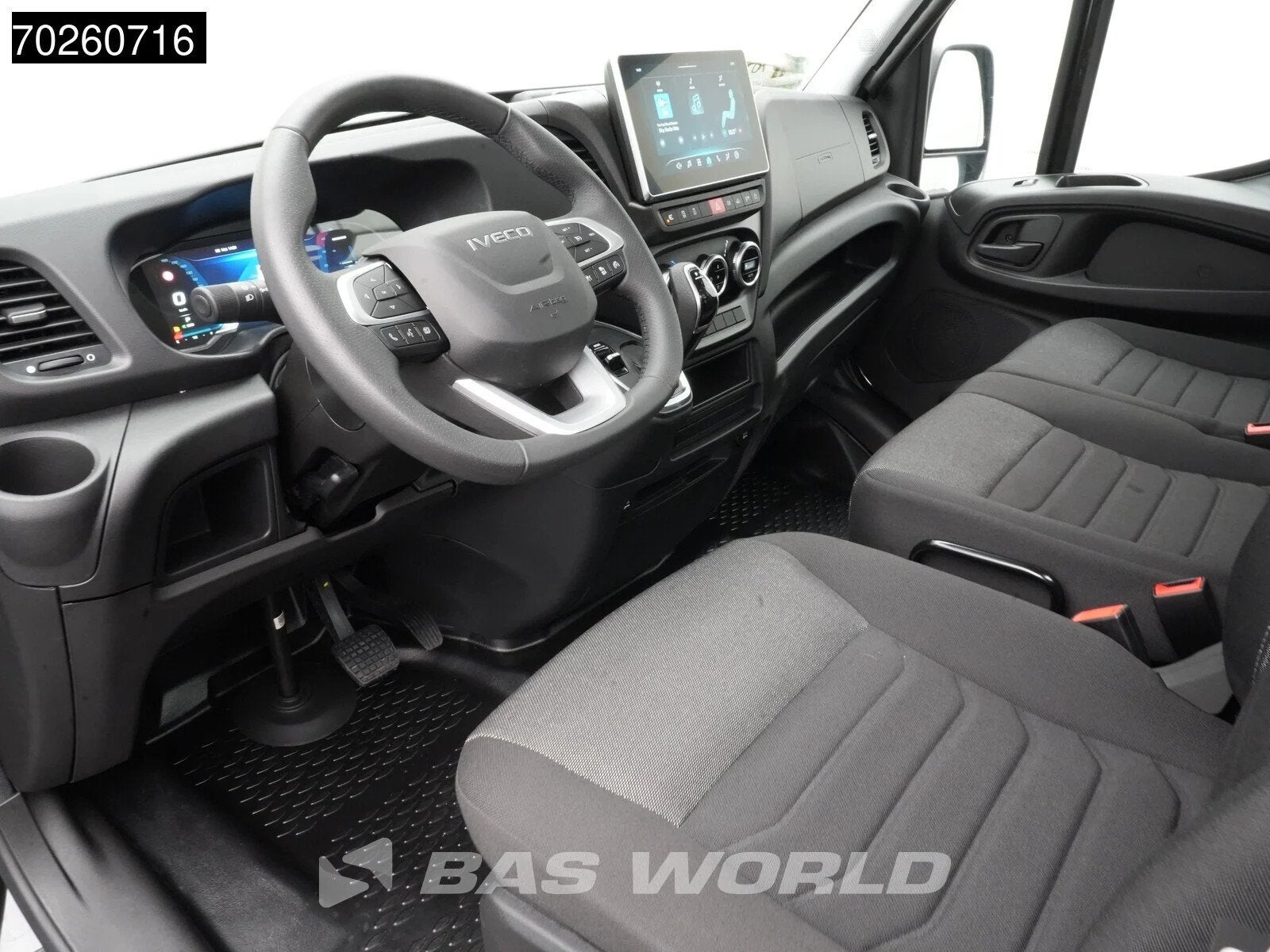 Iveco Daily 35S21 BPM VRIJ! Chassis cabine Automaat BPM VRIJ, Automaat, Stof, Euro 6, 4 cilinders