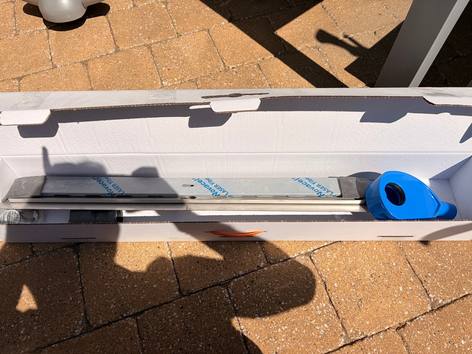 Alterna Flowline Douchegoot RVS - 80 cm, Ophalen, Afvoer, 60 tot 80 mm, Nieuw