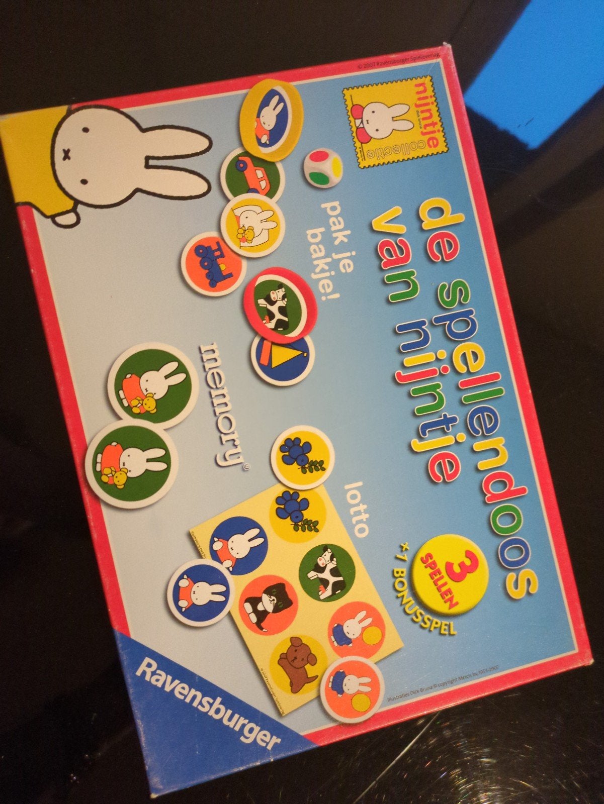 De Spellendoos van Nijntje, Hobby en Vrije tijd, Een of twee spelers, Ophalen of Verzenden, Zo goed als nieuw, Ravensburger