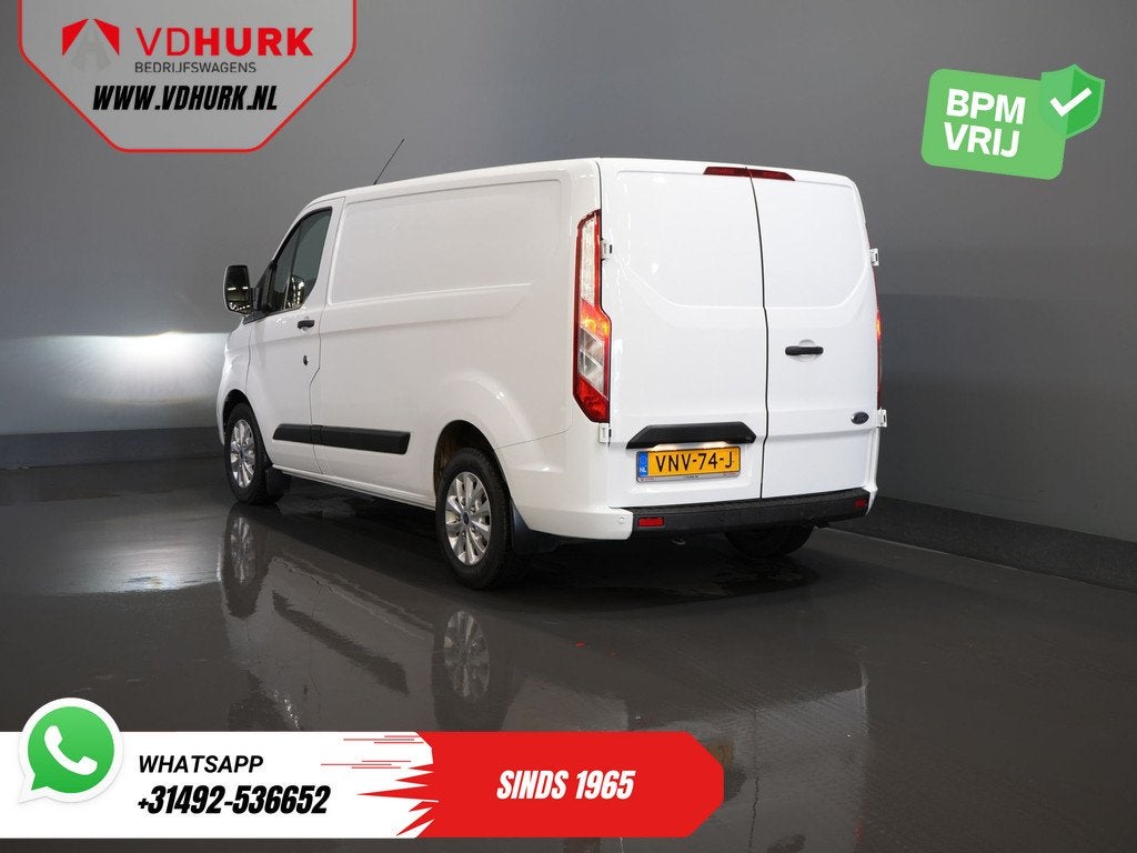 Ford Transit Custom 1.0 130 pk PHEV Trend Bi-Xenon/ Carplay/, Auto's, Bestelauto's, Gebruikt, Euro 6, 2208 kg, Wit