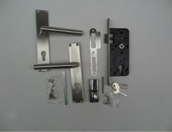 RVS slot compleet voor poortdeur, Ophalen, Nieuw, Minder dan 3 meter, 1 tot 2 meter
