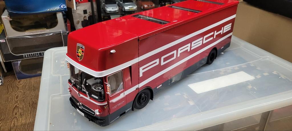 CMR Mercedes O 317 Renntransporter PORSCHE, Ophalen of Verzenden, Zo goed als nieuw, Overige typen, Overige merken