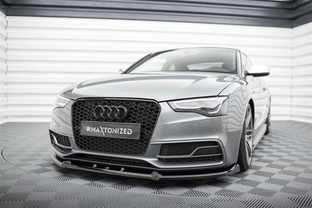 Maxton Design Spoiler Splitter Lip Geschikt voor Audi S5 Fac, Verzenden, Automotive Parts, A.parts@hotmail.nl, Trasmolenlaan 12 3447 GZ Woerden