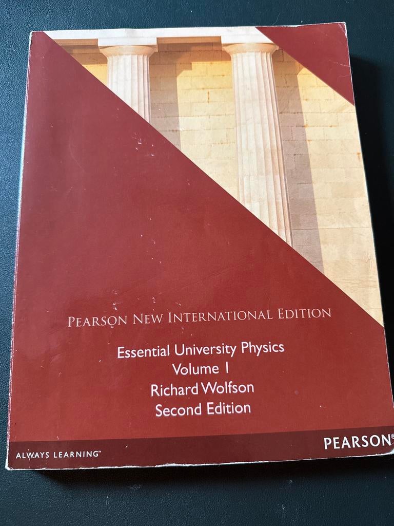 Essential University Physics Volume I - Wolfson, Ophalen of Verzenden, Gelezen, Overige onderwerpen