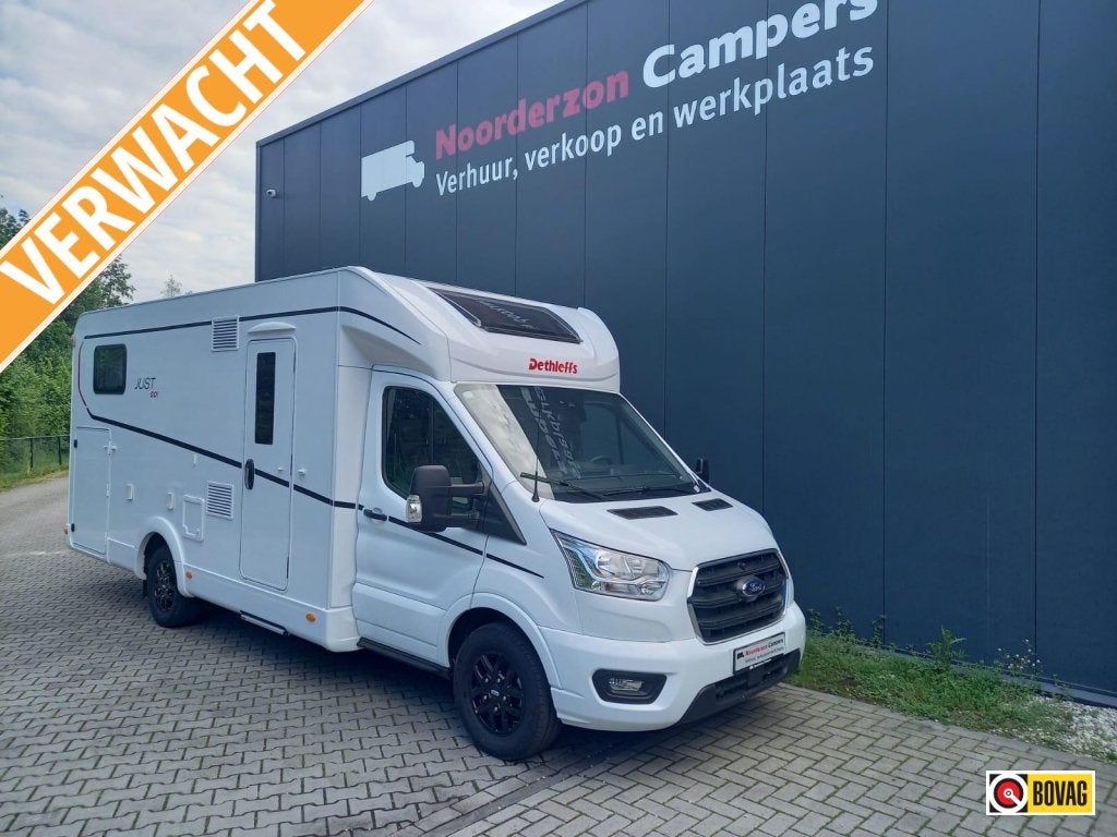 Dethleffs Just Go T 7055 EB - na huurseizoen 2026, Caravans en Kamperen, Campers, Automaat, Ringverwarming, Bedrijf, Diesel