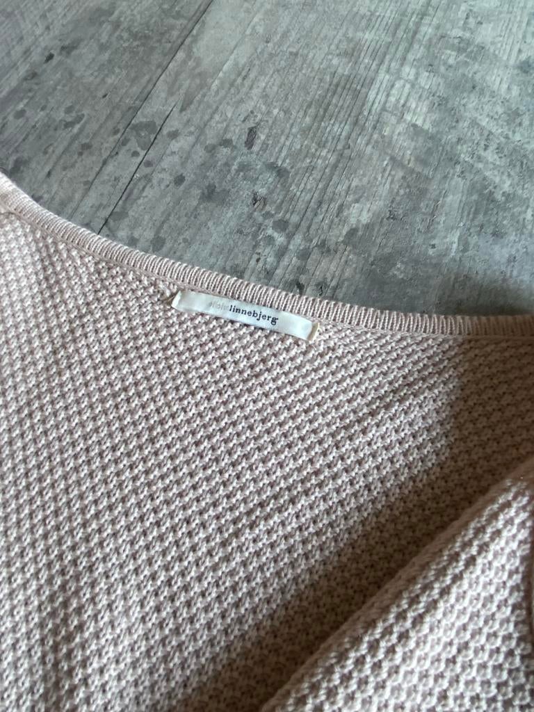 Sibin Linnebjerg vest oud roze merinowol maat L, Kleding | Dames, Ophalen of Verzenden, Zo goed als nieuw, Maat 42/44 (L), Roze