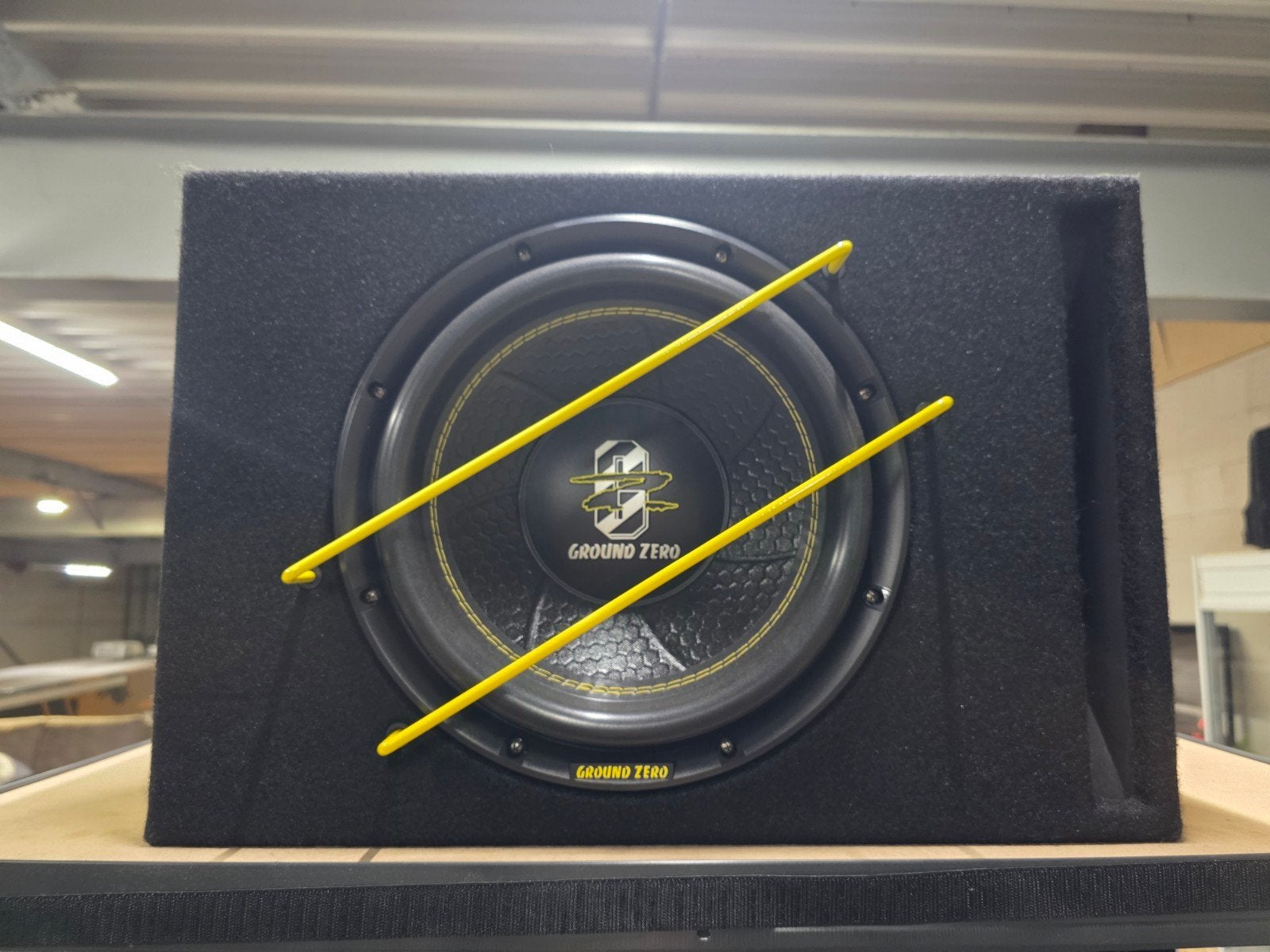 12 inch ground zero spl in kist, Ophalen, Nieuw