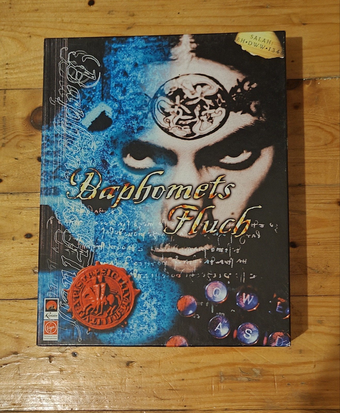 Broken Sword: Baphomets Fluch (Mac CD-ROM) - assiek Avontuu, Avontuur en Actie, Gebruikt, Verzenden, 1 speler