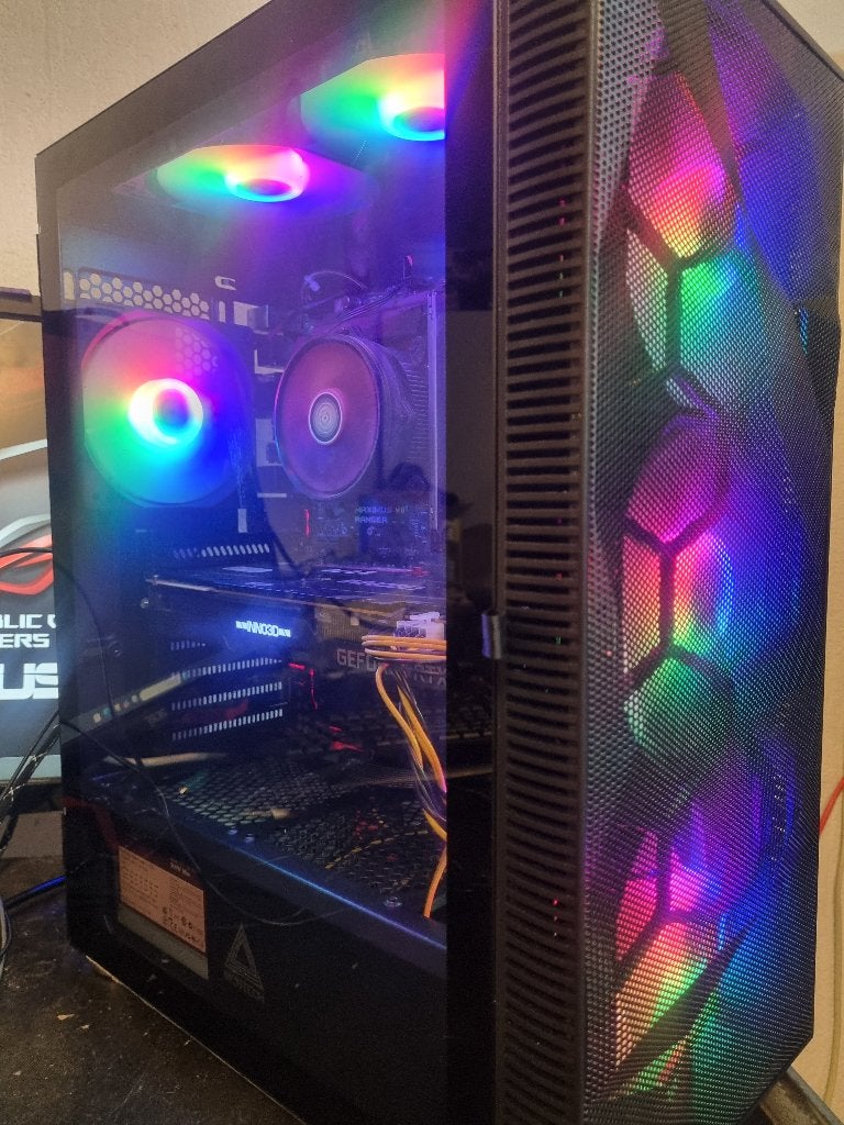 RTX 4070 SUPER 12Gb DDR6,R7 5700x3d,32GB,WIFI,win11,z.kracht, 32 GB, Virtual Reality, Ophalen of Verzenden, Zo goed als nieuw