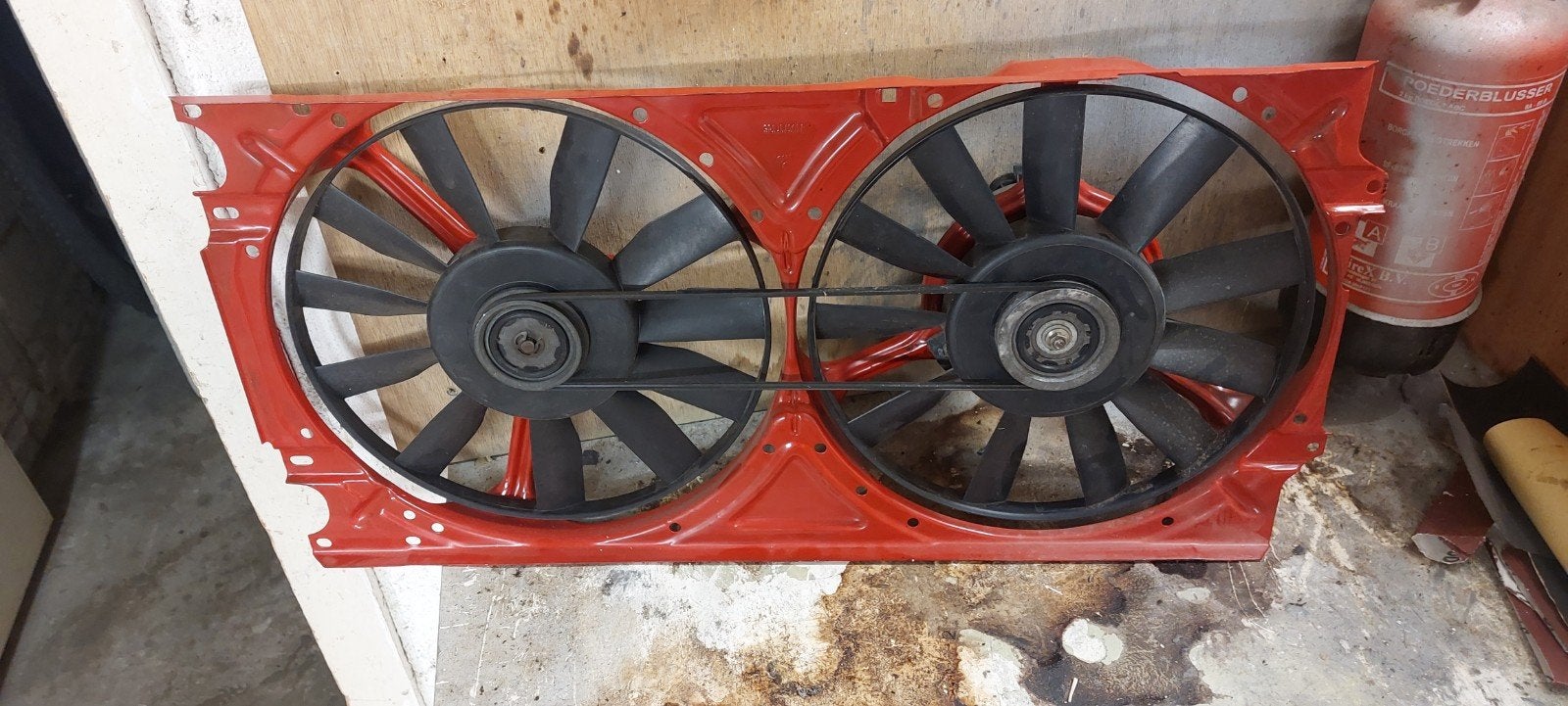 Radiateur ventilator fan VW Corrado VR6, Ophalen, Gebruikt, Audi
