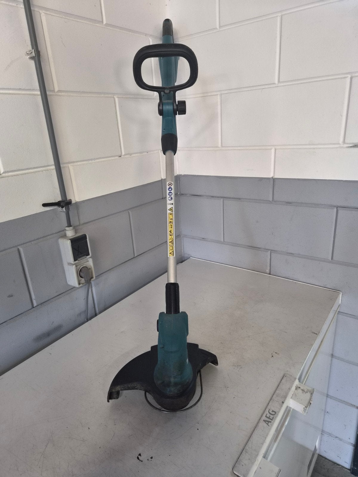 Makita Accu Grastrimmer  18 V, Ophalen, Gebruikt, Accu, Makita