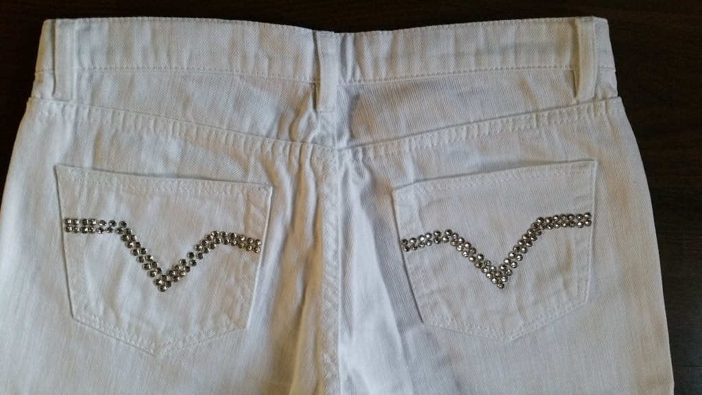 R.E.D. Valentino Jeans wit maat 28, Wit, Ophalen of Verzenden, Zo goed als nieuw, W28 - W29 (confectie 36)