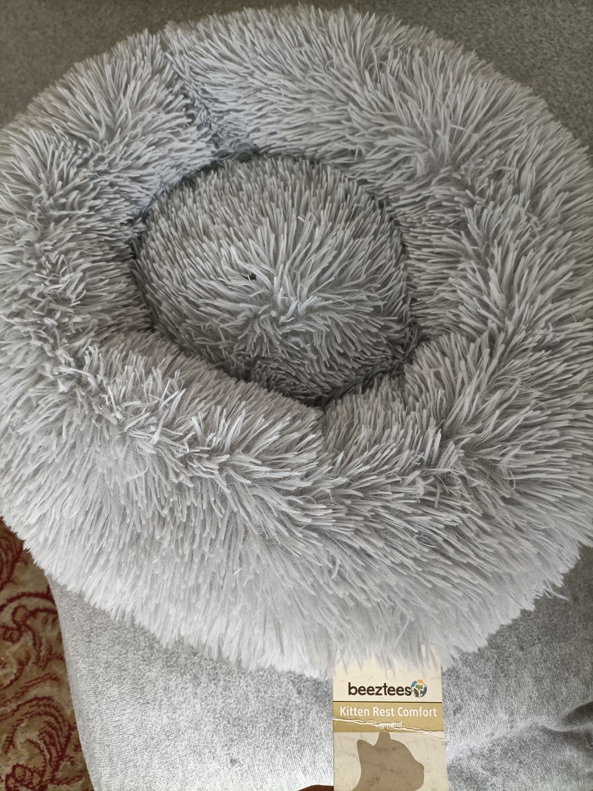 cat donut fluffy sleeping bag, Dieren en Toebehoren, Ophalen, Nieuw, Katoen