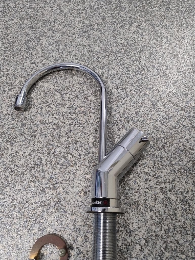 Quooker kraan compleet, Doe-het-zelf en Verbouw, Ophalen of Verzenden, Gebruikt, Chroom, Kraan
