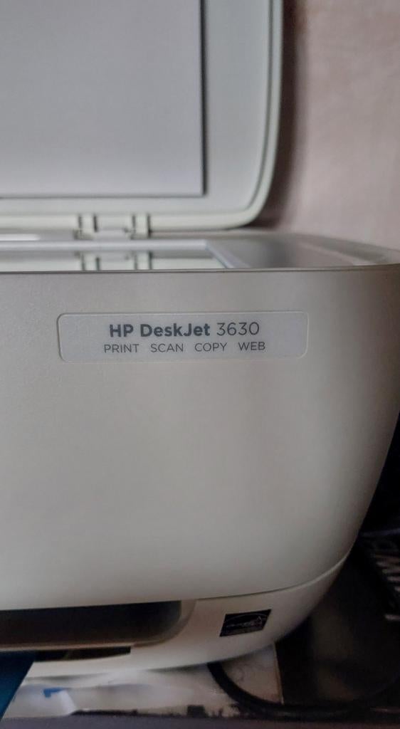 HP DeskJet 3630 All-in-One Printer, Computers en Software, Printers, Gebruikt, All-in-one, Inkjetprinter, Kleur printen, Kopieren