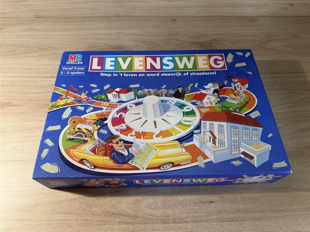 Levensweg - s6175, Hobby en Vrije tijd, Gezelschapsspellen | Bordspellen, Verzenden, Zo goed als nieuw