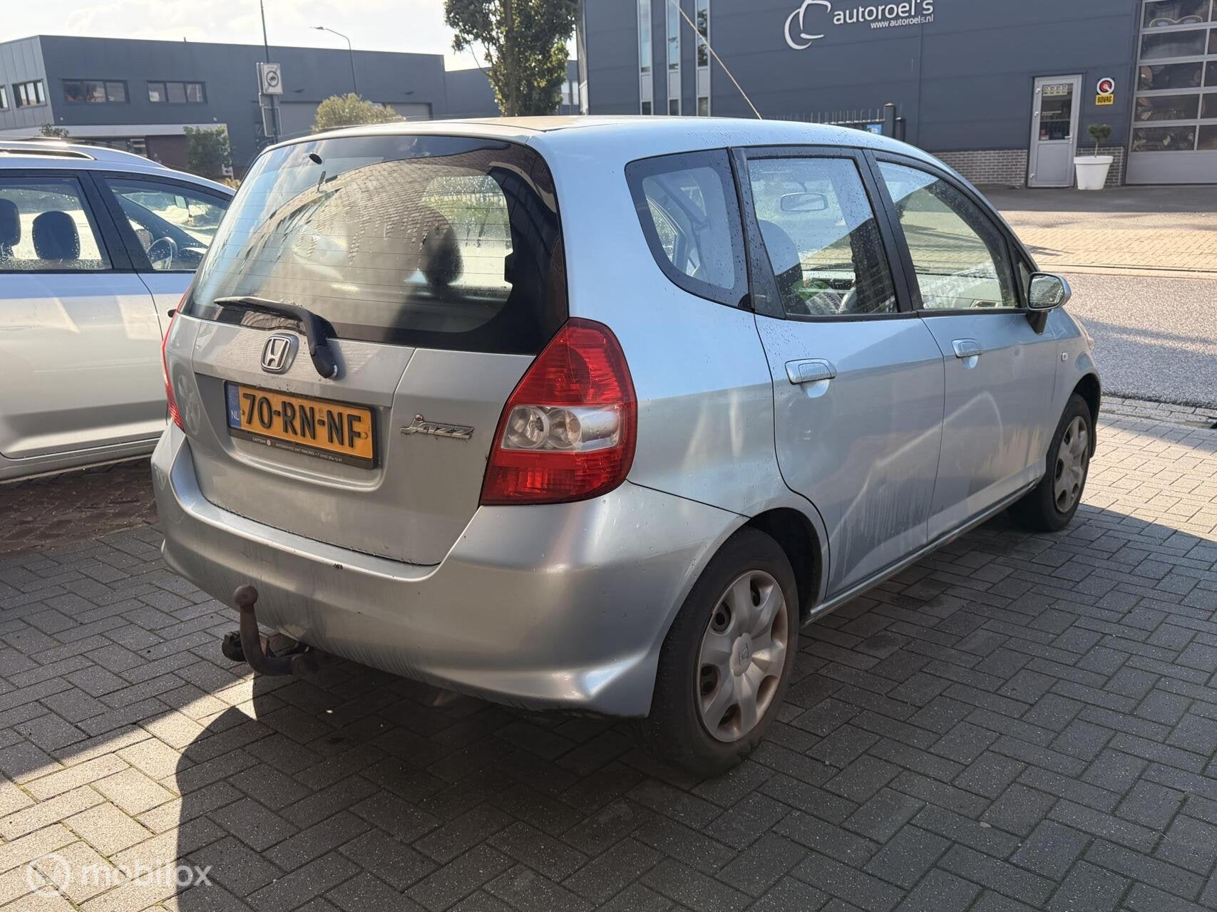 Honda Jazz 1.2 Cool APK-8/2027 AIRCO TREKHAAK, Auto's, Voorwielaandrijving, Zwart, 4 cilinders, Blauw