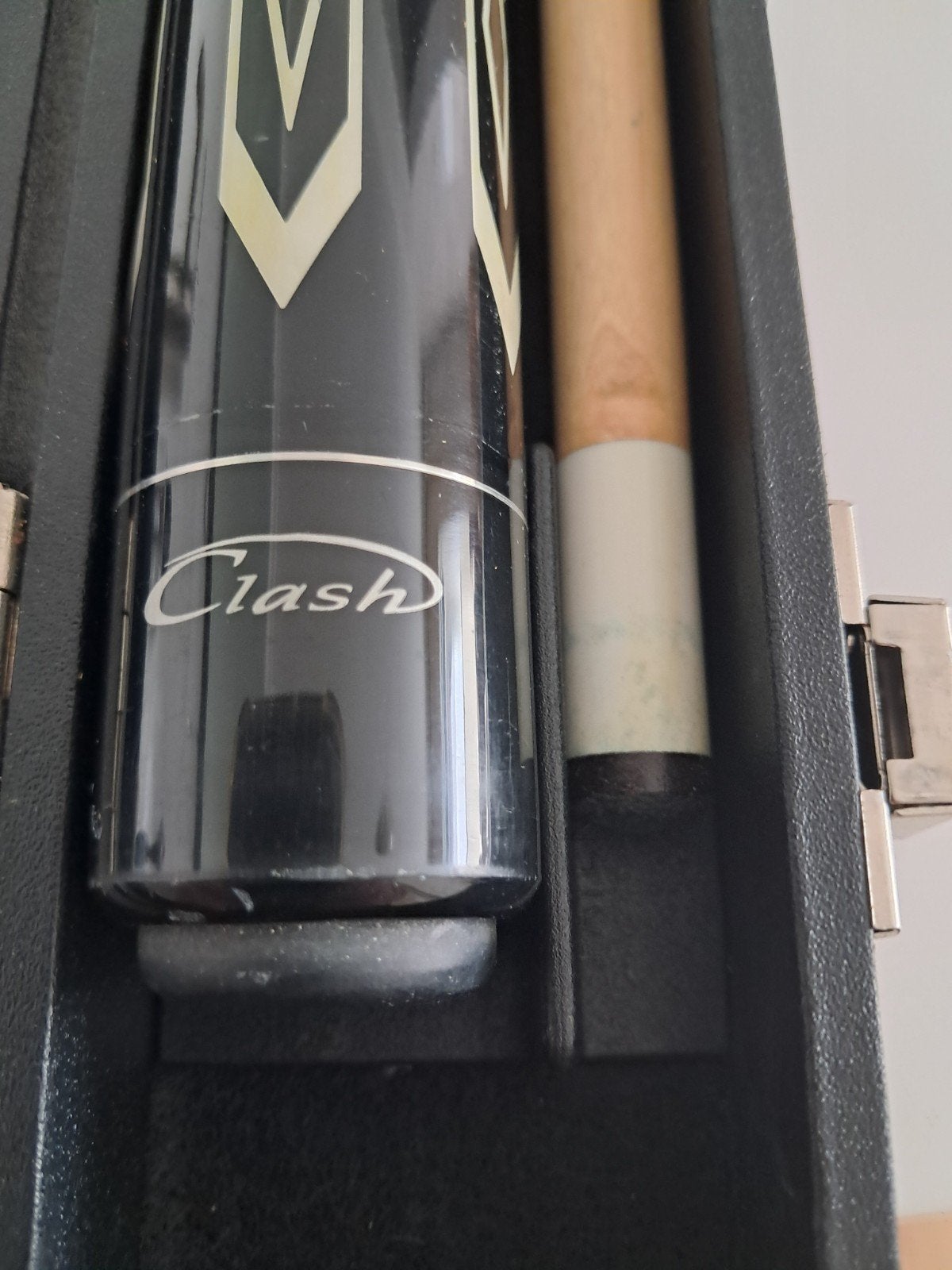 Clash pool keu met 1 top en koffertje, Sport en Fitness, Biljarten en Poolen, Ophalen of Verzenden, Zo goed als nieuw, Pooltafel