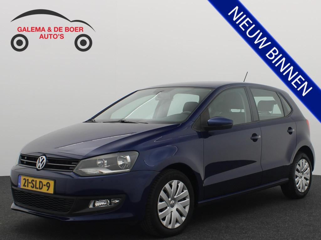 Volkswagen Polo 1.2 TSI Comfortline 105PK / AIRCO / ELEK RAM, Auto's, Voorwielaandrijving, Euro 5, Zwart, Blauw