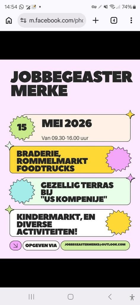 Standhouders gezocht., Diversen, Ophalen of Verzenden